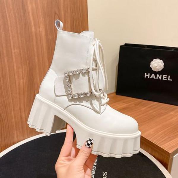 Elegant Handcrafted Genuine Leather Women's Shoes with Luxurious Quality Craftsmanship(EyunshangxZM1602-1)