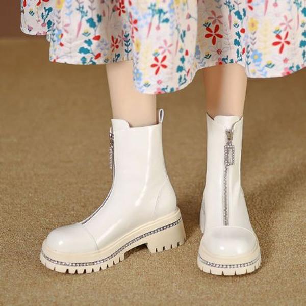 Luxury Handcrafted Leather Women’s Shoes: Exquisite Quality & Elegance(EyunshangxC2975-A)