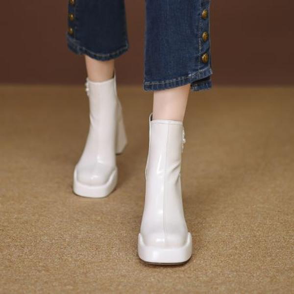 Elegant Handcrafted Premium Leather Women's Shoes(Eyunshangx1月-92)