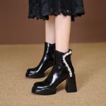Elegant Handcrafted Premium Leather Women's Shoes(Eyunshangx1月-92)