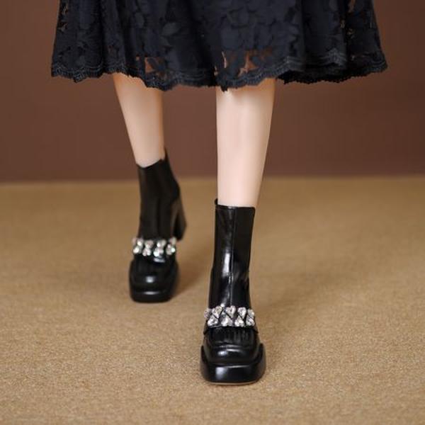 Luxurious Handmade Leather Women’s Shoes of Superior Craftsmanship(EyunshangxC2986-1)