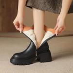 Handcrafted Luxury Leather Women's Shoes with Exquisite Craftsmanship(EyunshangxF77015)