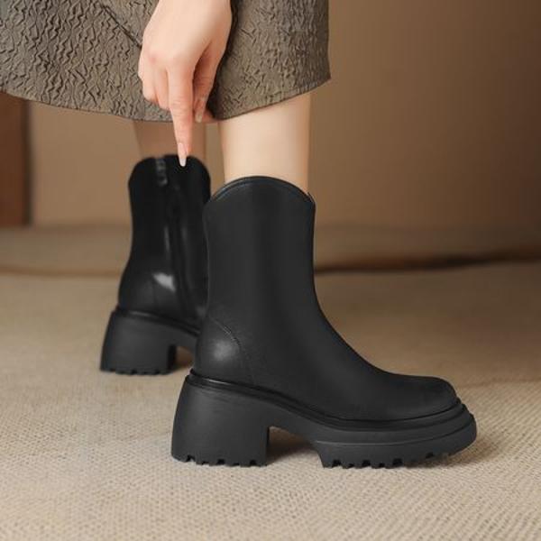 Handcrafted Luxury Leather Women's Shoes with Exquisite Craftsmanship(EyunshangxF77015)