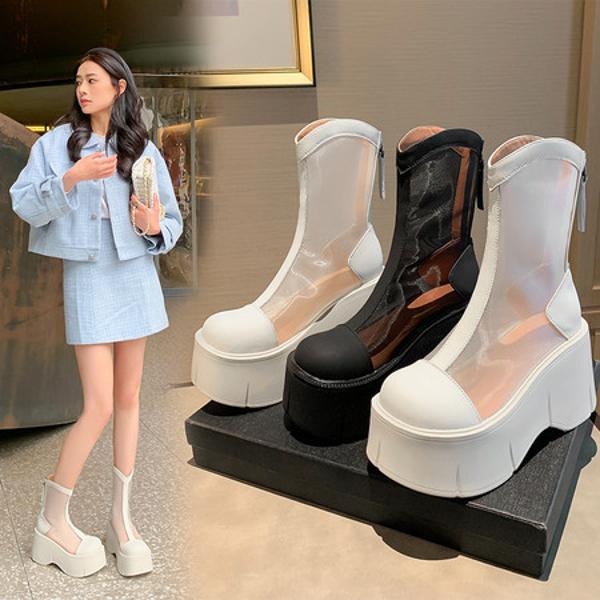 Elegant Handmade Genuine Leather Women's Shoes - Luxurious Craftsmanship(Eyunshangx3364)