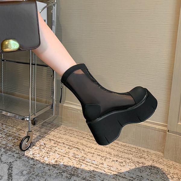 Elegant Handmade Genuine Leather Women's Shoes - Luxurious Craftsmanship(Eyunshangx3364)