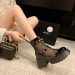 Luxurious Handcrafted Leather Women's Shoes: Elegance in Every Stitch(Eyunshangx7704)