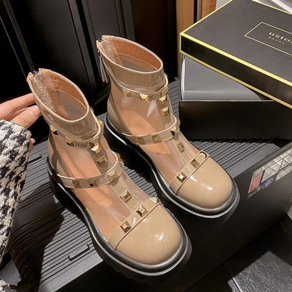 Luxurious Handcrafted Leather Women's Shoes: Elegance in Every Stitch(Eyunshangx7704)