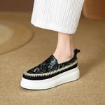 Handcrafted Genuine Leather Women's Shoes: Luxurious Elegance Redefined(Eyunshangx6613)