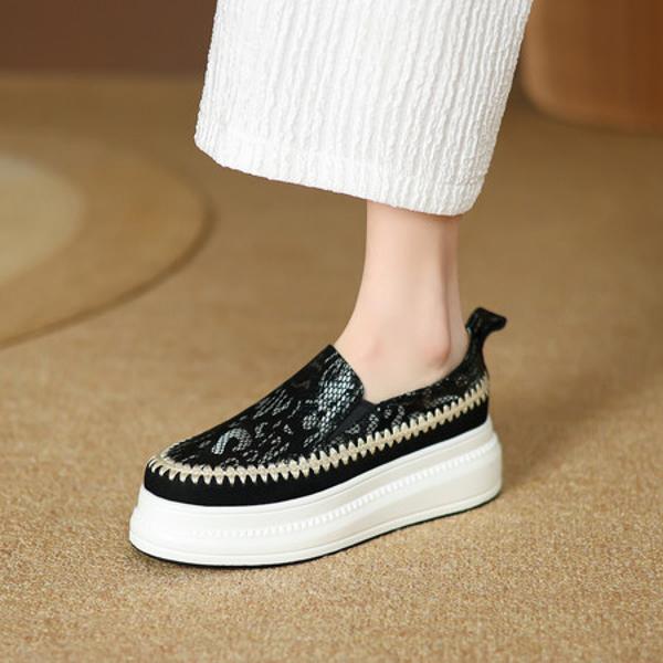 Handcrafted Genuine Leather Women's Shoes: Luxurious Elegance Redefined(Eyunshangx6613)