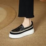 Handcrafted Genuine Leather Women's Shoes: Luxurious Elegance Redefined(Eyunshangx6613)