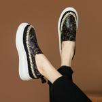 Handcrafted Genuine Leather Women's Shoes: Luxurious Elegance Redefined(Eyunshangx6613)