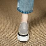 Elegant High-End Leather Handmade Women's Shoes Crafted with Precision(Eyunshangx1019-3)