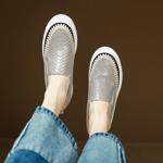 Elegant High-End Leather Handmade Women's Shoes Crafted with Precision(Eyunshangx1019-3)