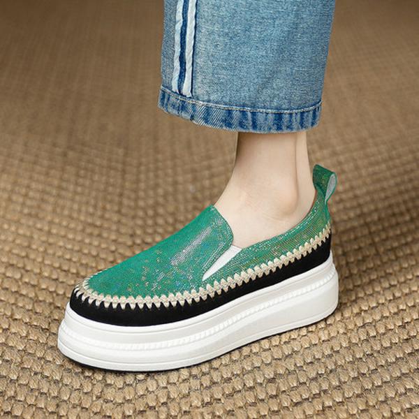 Handcrafted Luxury Leather Women's Shoes: Elegance Redefined(EyunshangxA1020-1)