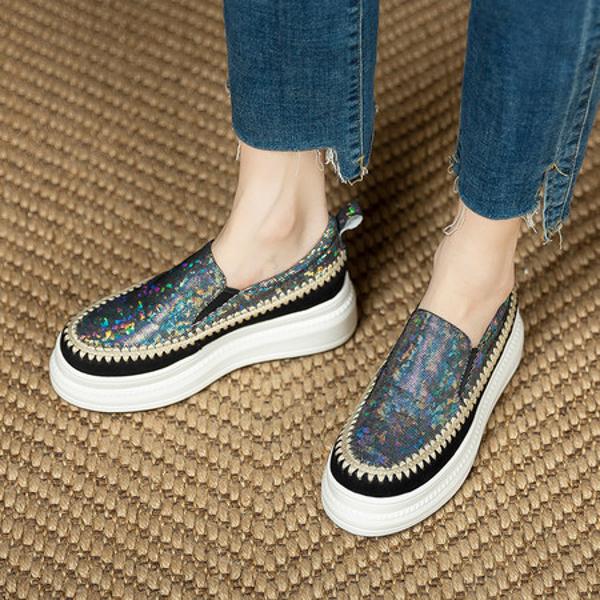 Handcrafted Luxury Leather Women's Shoes: Elegance Redefined(EyunshangxA1020-1)