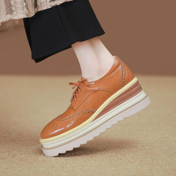 Exquisite Handcrafted Leather Women's Shoes: Luxurious Elegance.(Eyunshangx9017-A)