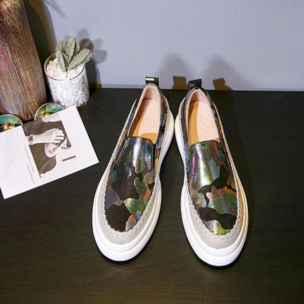 Handcrafted Genuine Leather Women's Shoes - Elegant, Luxury Quality Craftsmanship(EyunshangxZ805-2)