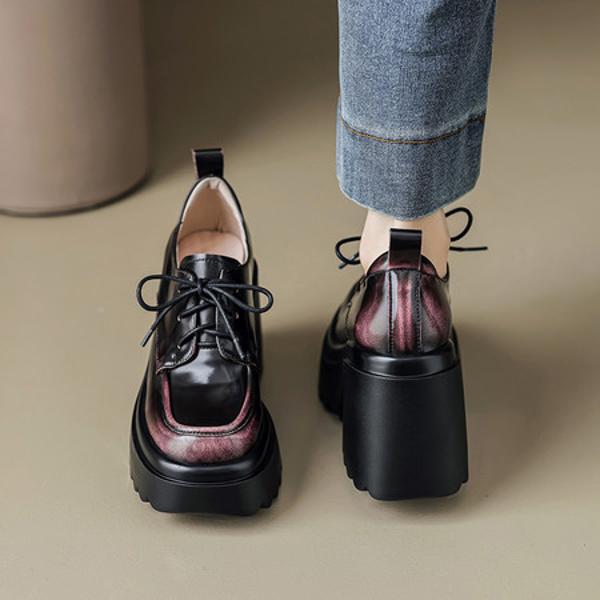 Elegant Handcrafted Leather Shoes for Women(Eyunshangx2月-60)