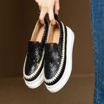 Elegant Handmade Leather Women's Shoes of Premium Quality(Eyunshangx1018-A)