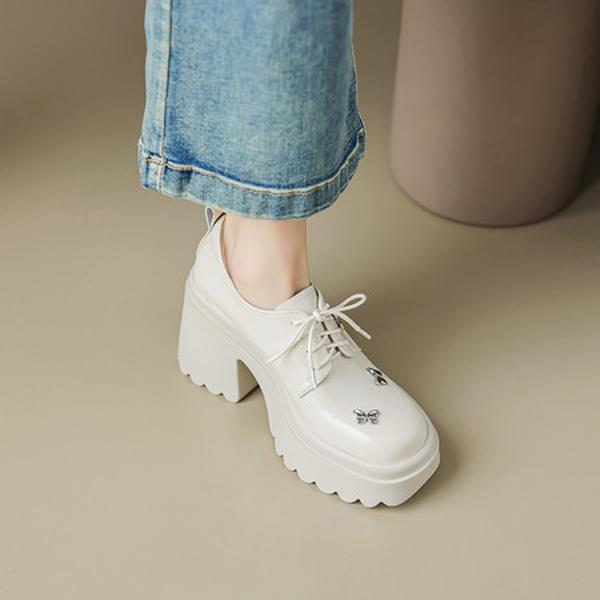 Handcrafted Genuine Leather Women's Shoes: Elegant Luxury Craftsmanship(Eyunshangx11月-49)