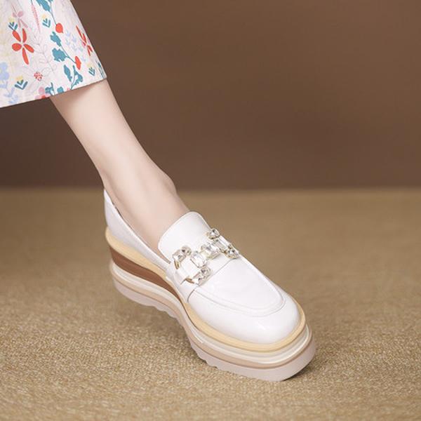 Handcrafted Luxury Leather Women's Shoes, Elegance Redefined(Eyunshangx2714)