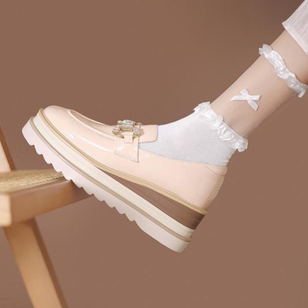 Handcrafted Luxury Leather Women's Shoes, Elegance Redefined(Eyunshangx2714)