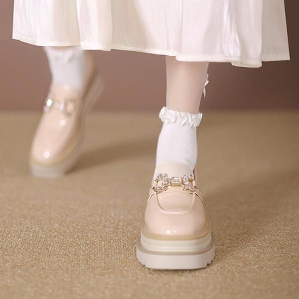 Handcrafted Luxury Leather Women's Shoes, Elegance Redefined(Eyunshangx2714)