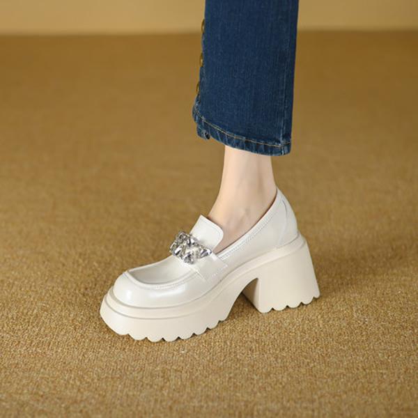 Luxurious Handcrafted Leather Women's Shoes: Elegance in Every Stitch(Eyunshangx11月-75)