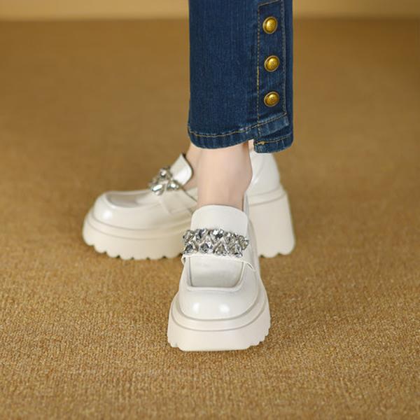 Exquisite Handmade Genuine Leather Women's Shoes: Luxury & Elegance(EyunshangxA2875-11)