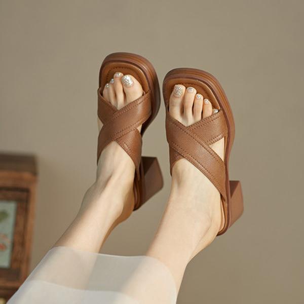 Handcrafted Luxury Leather Women’s Shoes: Exquisite Craftsmanship & Elegance(Eyunshangx3582)