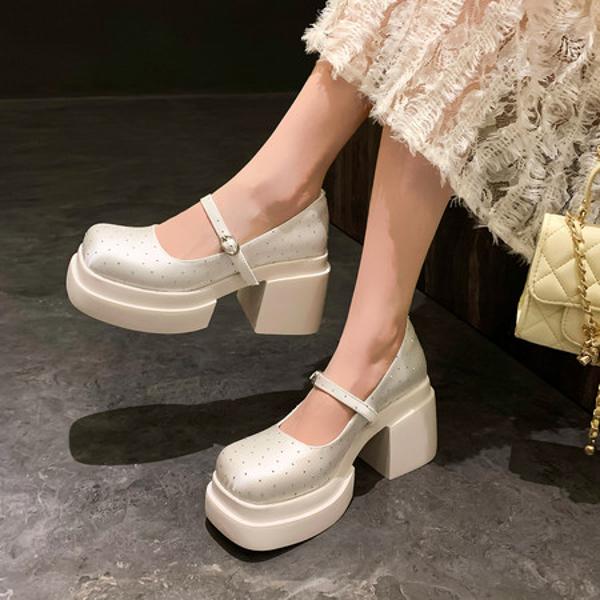 Exquisite Handcrafted Leather Women's Shoes: Luxury, Elegance, and Quality Craftsmanship(EyunshangxZM5180)