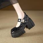 Handcrafted Genuine Leather Women's Shoes: Exquisite Quality and Timeless Elegance(EyunshangxZM2498)