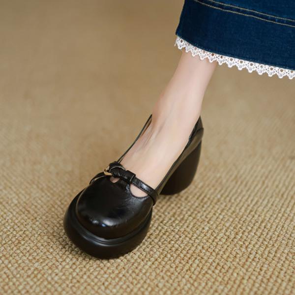 Exquisite Handmade Leather Women's Shoes: Unmatched Craftsmanship and Elegance(Eyunshangx1月-97)