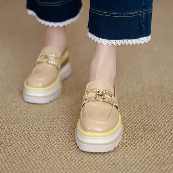 Handcrafted Luxury Leather Women's Shoes: Artisanal Elegance(Eyunshangx1月-71)