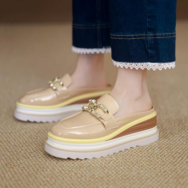 Handcrafted Luxury Leather Women's Shoes: Artisanal Elegance(Eyunshangx1月-71)