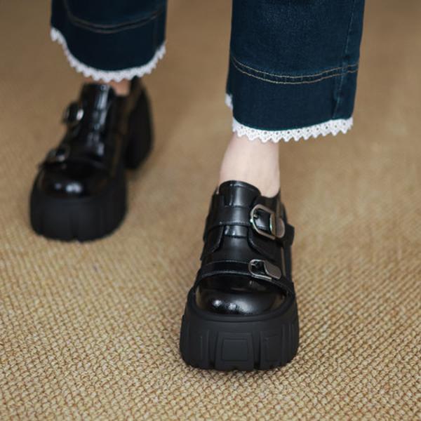 Luxury Handcrafted Genuine Leather Women's Shoes with Exquisite Craftsmanship(Eyunshangx1月-75)