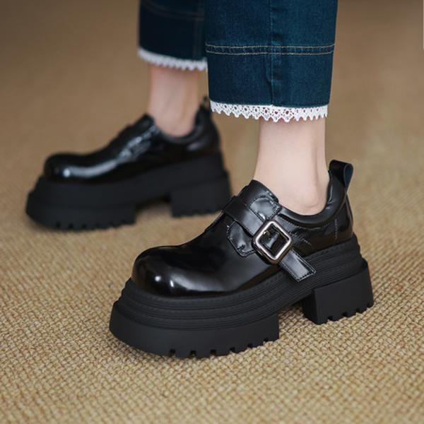 Luxurious Handcrafted Leather Women's Shoes: Exquisite Craftsmanship Awaits!(Eyunshangx1月-74)