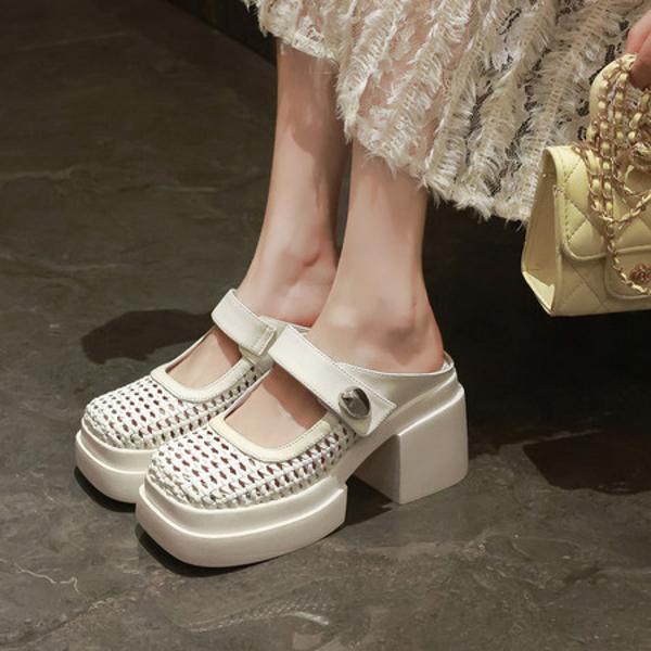 Exquisite Handcrafted Leather Women's Shoes: Luxurious Elegance & Quality Craftsmanship(Eyunshangx5170)